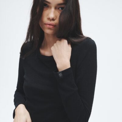 The Knit Long Sleeve Tee