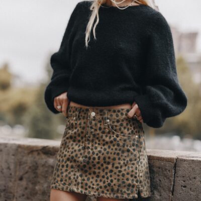 The Leo Denim Skirt