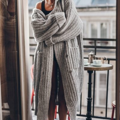 The Light Long Knitted Cardigan