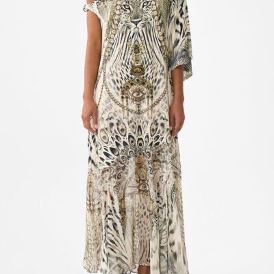 TWISTED ONE SHOULDER DRESS LADY LIONHEART