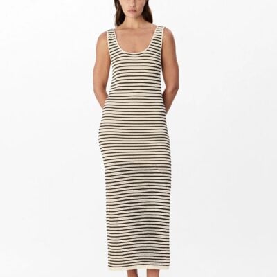Zoey Striped Maxi Dress