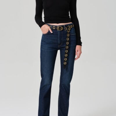 Zurie Straight in Dark Indigo