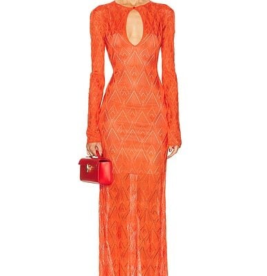 Blumarine Long Sleeve Dress