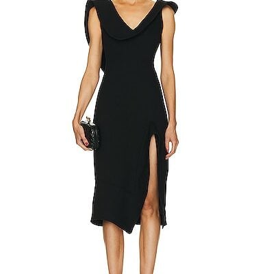 Bottega Veneta Structured Double Melange Dress