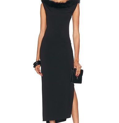 Coperni Boa Jersey Midi Dress