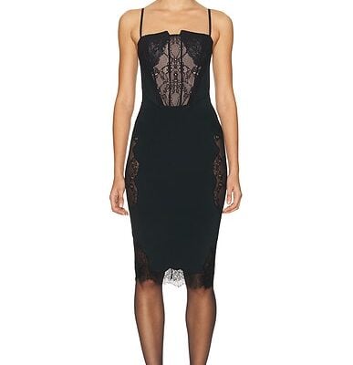 HAELO Collage Corset Dress