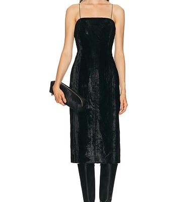 Helmut Lang Pony Midi Dress