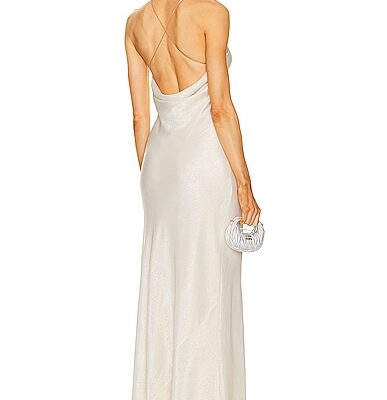 Miu Miu Crepe Lame Dress
