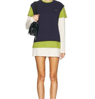 Miu Miu Mini T-Shirt Dress