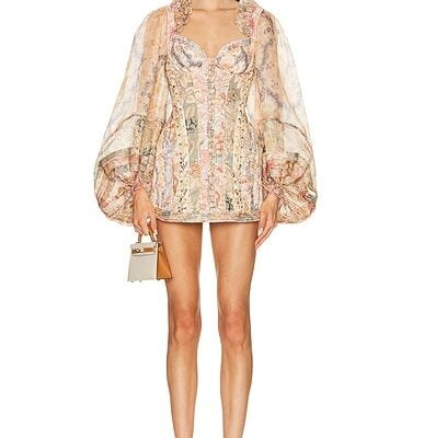 Zimmermann Rebellion Corded Mini Dress