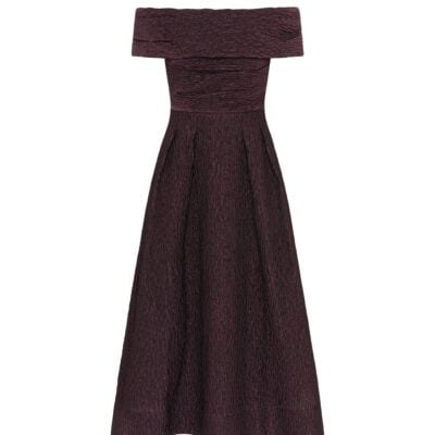 Adalyn Off The Shoulder Midi Dress