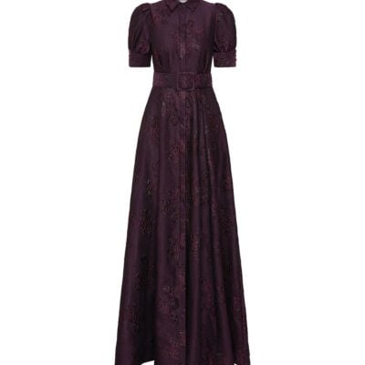 Afina Short Sleeve Gown