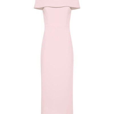 Amore Off Shoulder Midi Dress