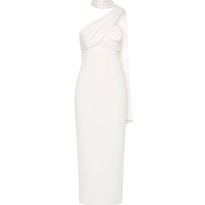 Atlas Halter Tie Midi Dress