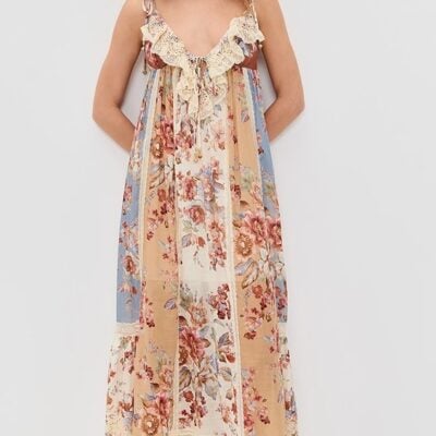Awaken Lace Trim Dress