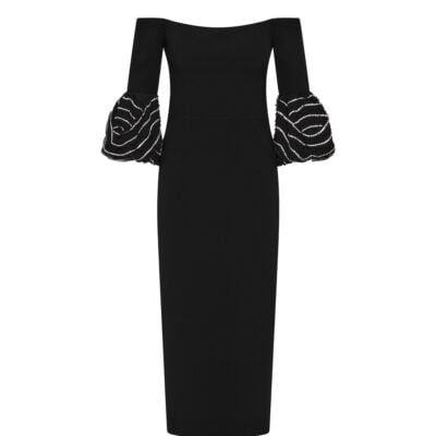 Bellatrix Off The Shoulder Midi Dress