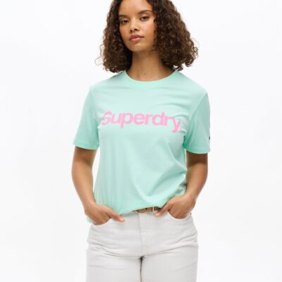 Core Logo Tee | Spearmint Green