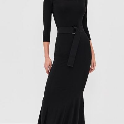 Kamali Kulture Off Shoulder Fishtail Gown