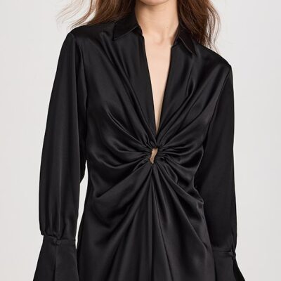 Roma Long Sleeve Mini Dress