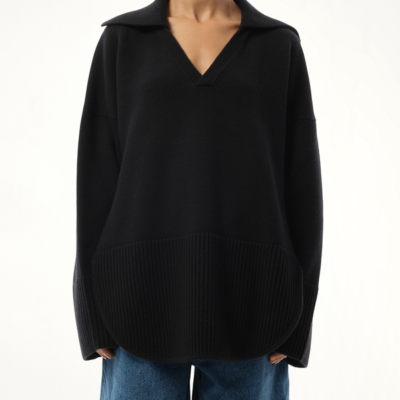 Loewe V-Neck Polo Sweater