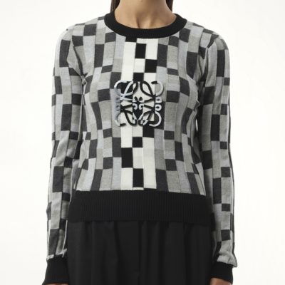 Loewe Intarsia Anagram Sweater