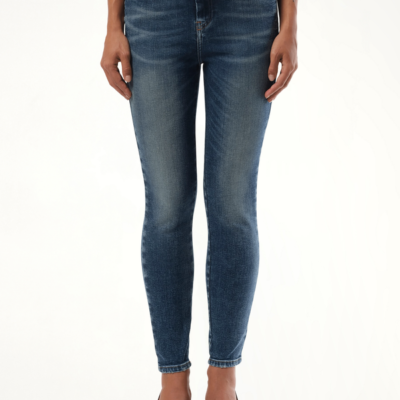 Diesel 1984 Slandy High Jeans in Washed Indigo Blue / 25