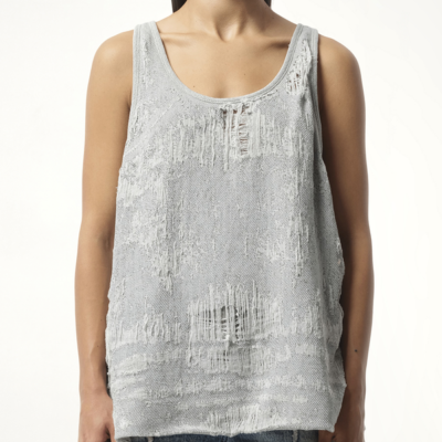 Diesel De-dalby Distressed Top in Blue / Xs