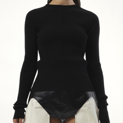 Rick Owens Knit Pull in Black / Xs