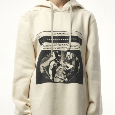 Rick Owens Drkshdw Opera Print Oversize Hoodie