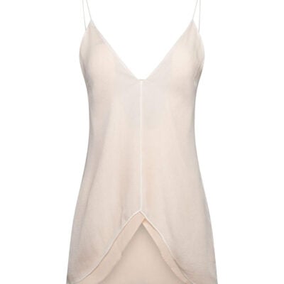 Chloe Thin Strap Camisole in Cream / 34