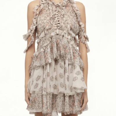 Alexander Mcqueen Floral Dress