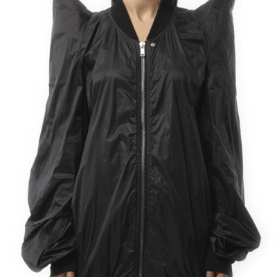 Rick Owens Tec Flight Jacket in Black / 38
