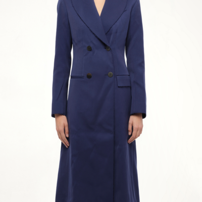 Loewe Db Coat in Navy / 34
