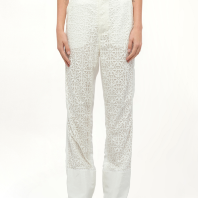 Loewe Lace Fisherman in White / 34