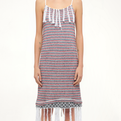Loewe X Paula Strappy Dress in White / Xs