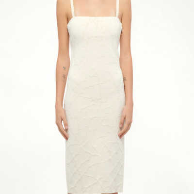 Loewe Strappy Dress in White / Xs