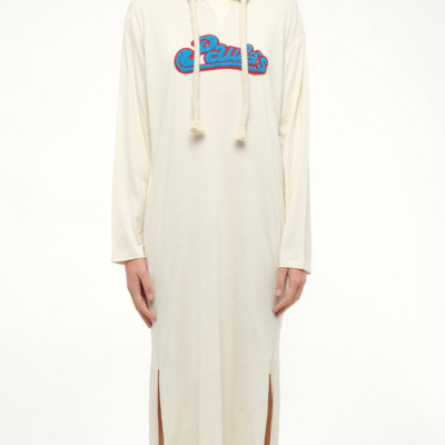 Loewe X Paula Long Hoodie in Calico White / Xs
