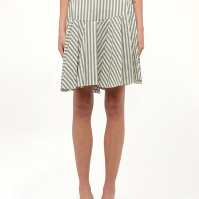 Loewe Stripe Skater Skirt