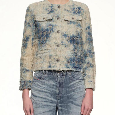 Diesel De-grafy-fsh Runway Jacket in Blue / Xs