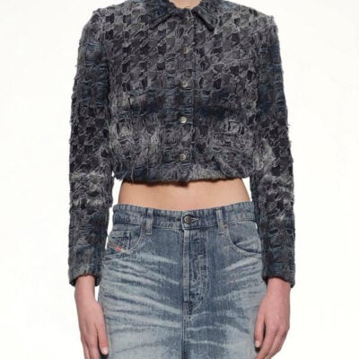 Diesel De-ursy-fsh Denim Jacket in Blue / M