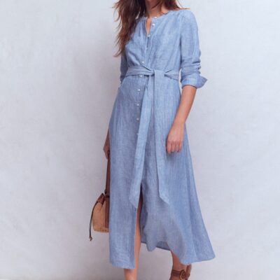 Boden Women's Mollie Linen Shirt Dress