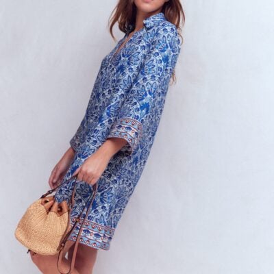 Boden Women's Carmen Linen Short Dress