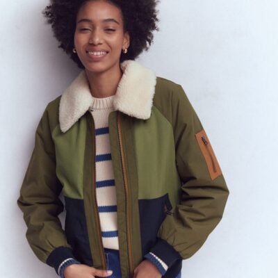 Boden Borg Detail Bomber Jacket