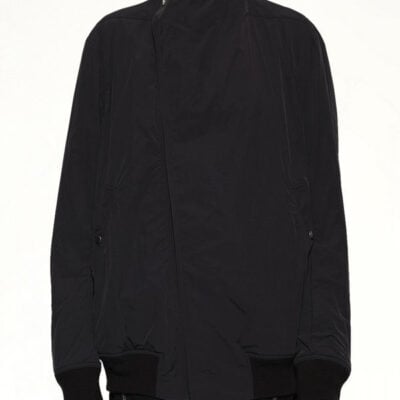 Rick Owens Hollywood Flight Jacket in Black / 38
