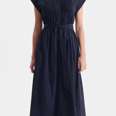Morrison Romy Shirt Dress — Navy
