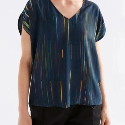 Elk Kayra V Neck Top