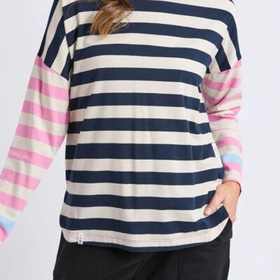 Elm Gaeb Stripe Long Sleeve Tee