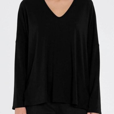 Mela Purdie Wedge Sweater — Black