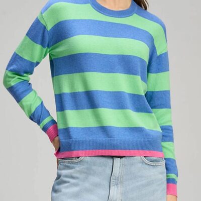 Zaket & Plover Stripe Clash Knit