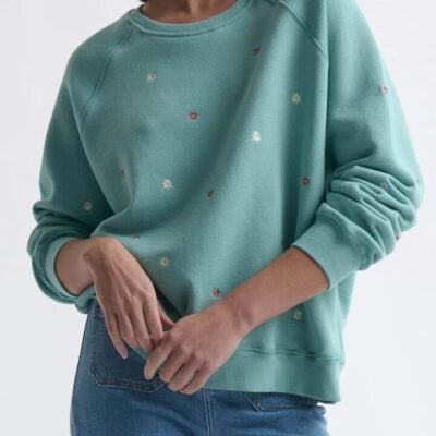 Kireina Patti Sweatshirt — Mint